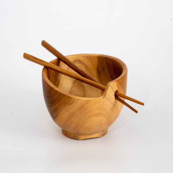 Noodle Bowl with Chopstick